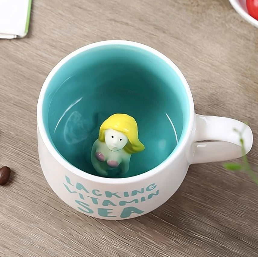 Pinterest Inspired Mermaid Inside Mug