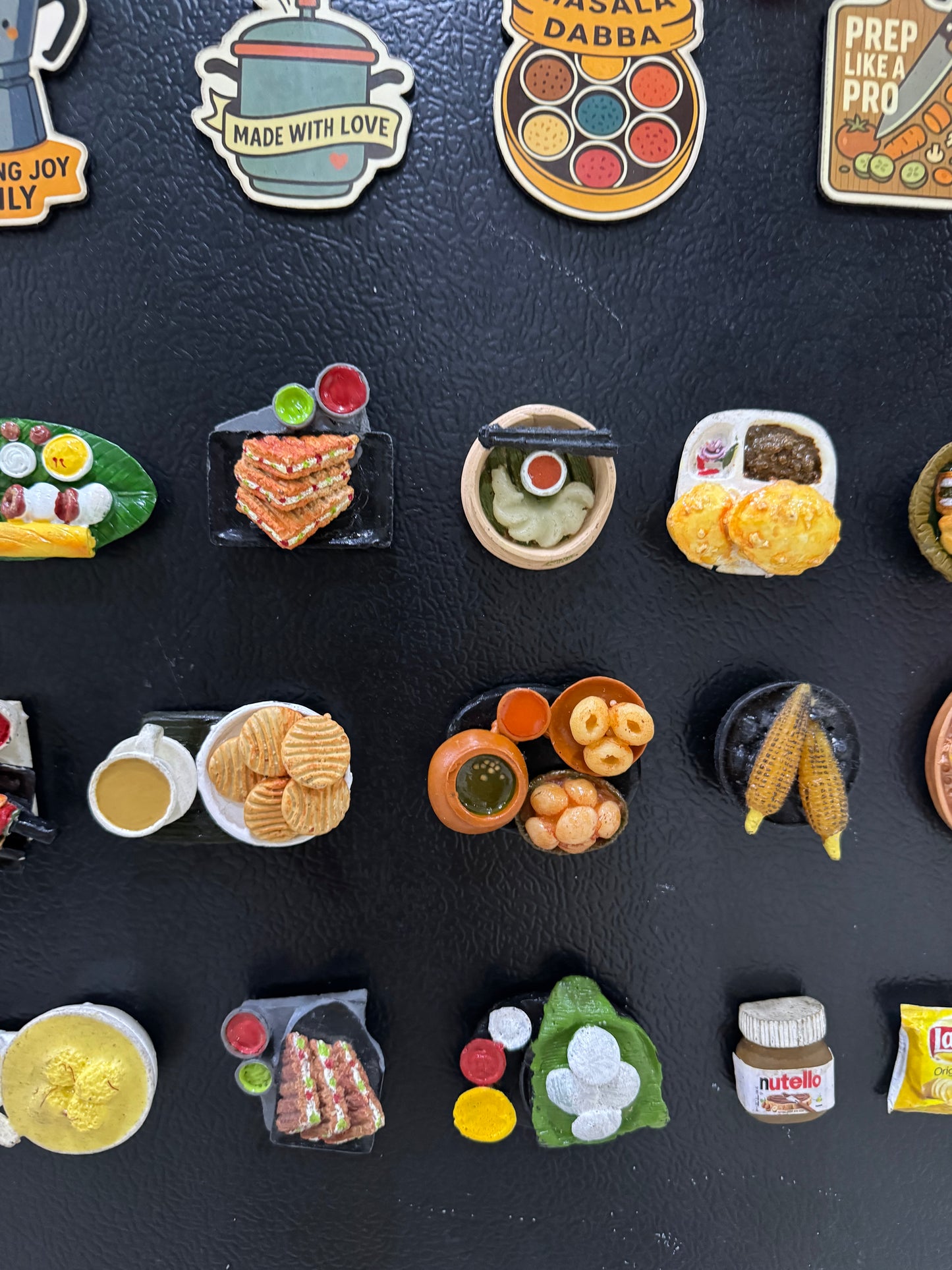 Miniature Food Fridge Magnets - Set of 3 (Any 3 random magnets will be sent)