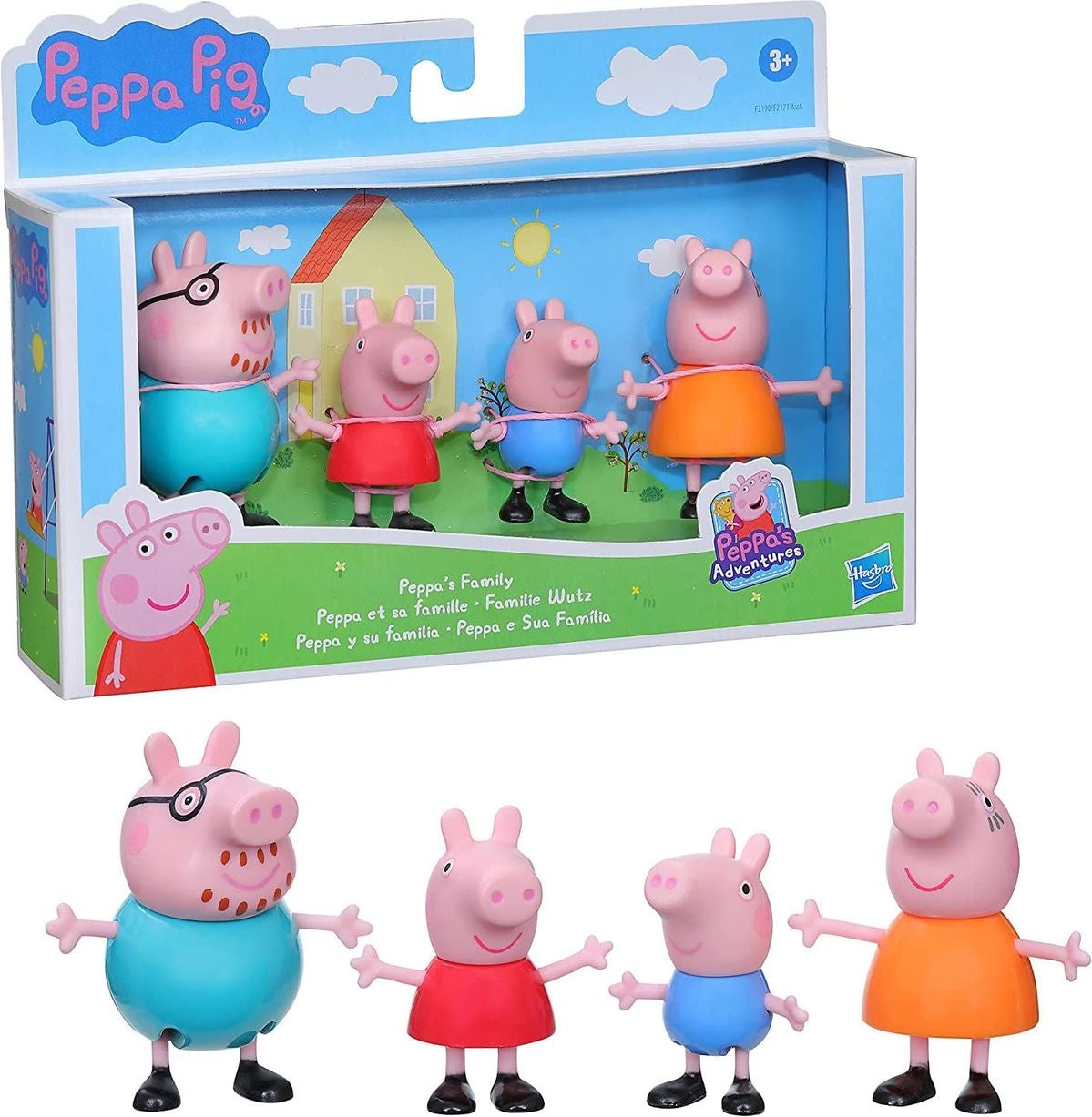 Exclusive Peppa Pig Family Set of 4