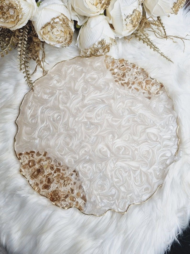 White Decorative Tray