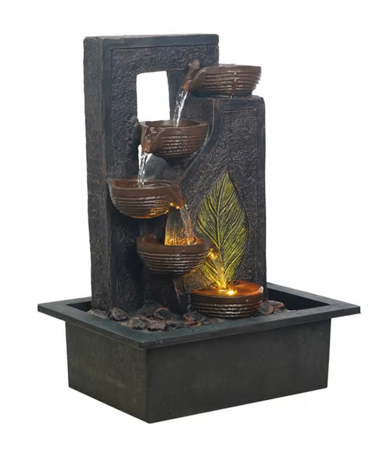 Elegant Decorative Fountain with Cascading Bowls