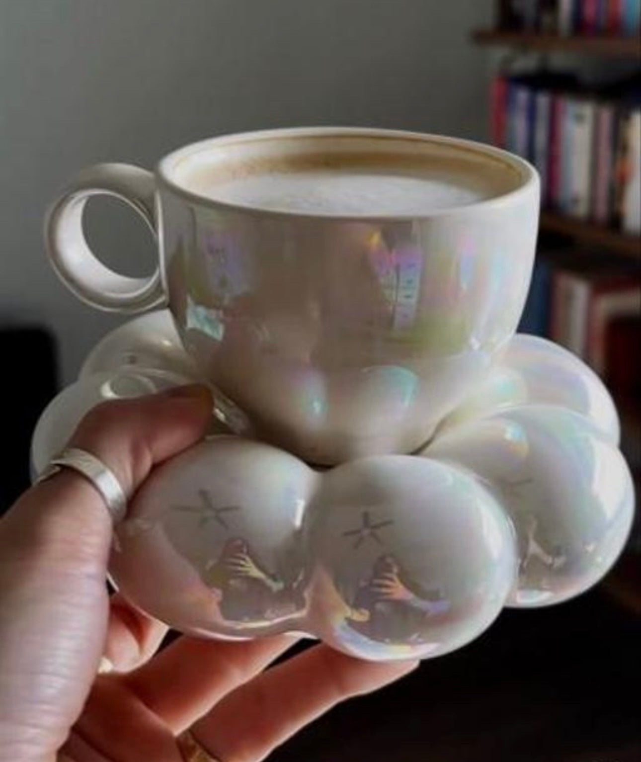 Bubble Mug & Saucer Set