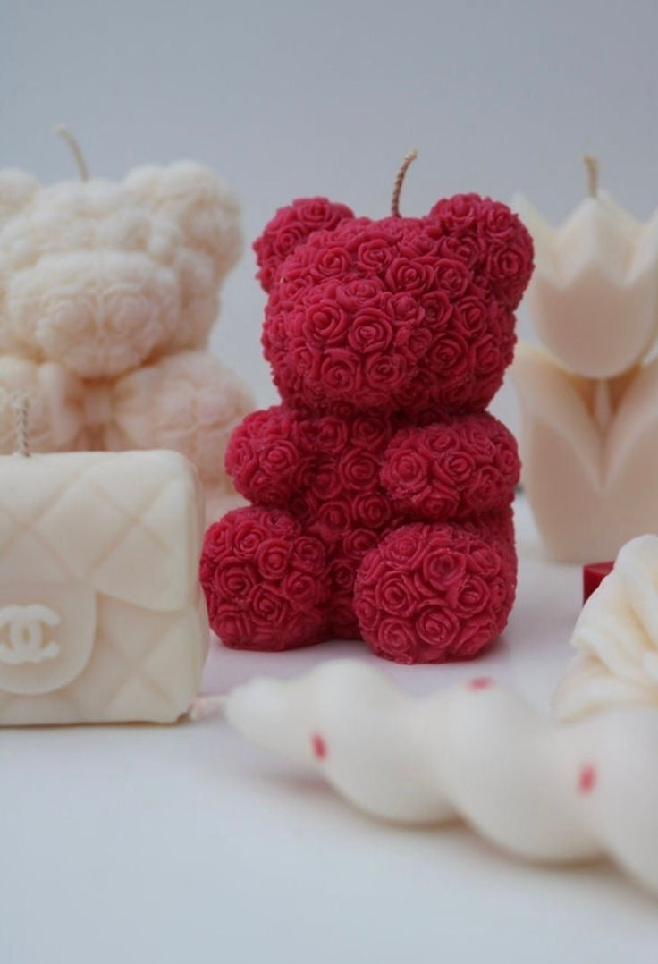 Decorative Teddy Candles