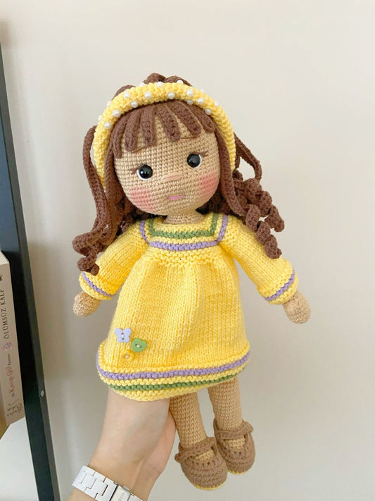 Cute Handmade Crochet Doll