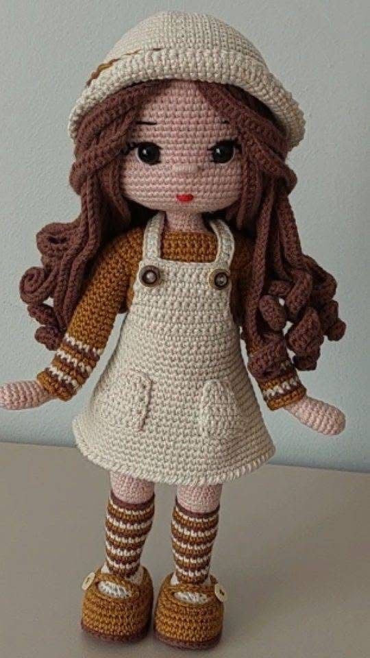 Cute Handmade Crochet Doll