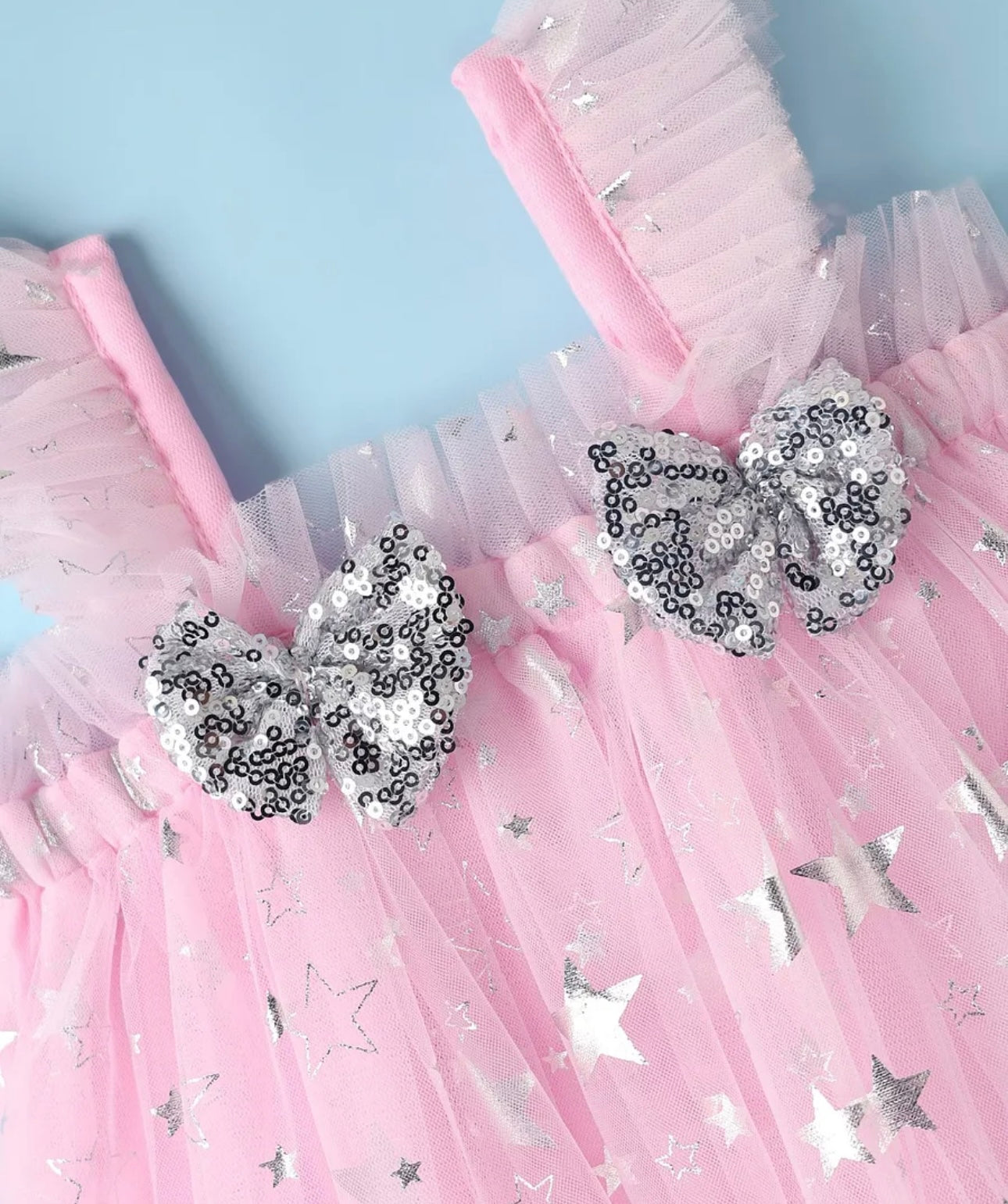 Sparkling Pink Party Dress for Reborn Dolls