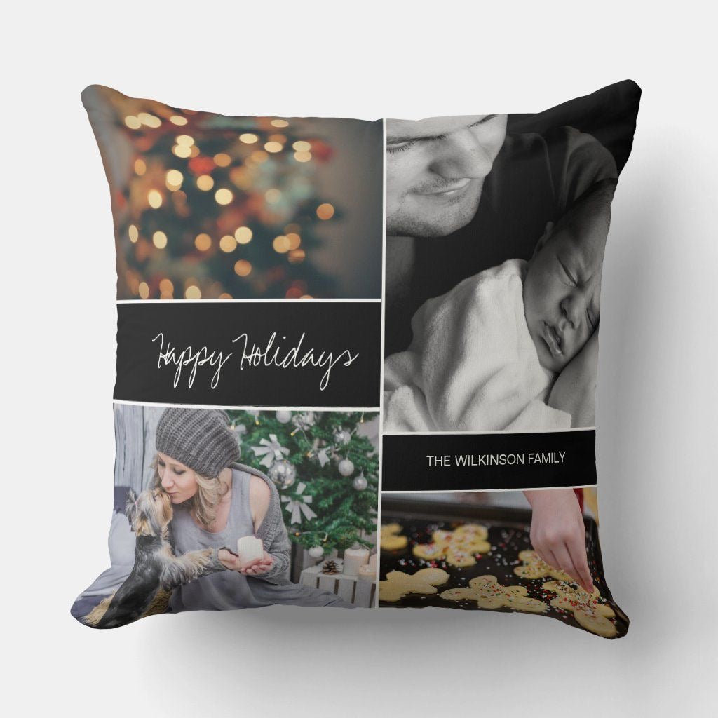 Customised Photo Collage Pillow