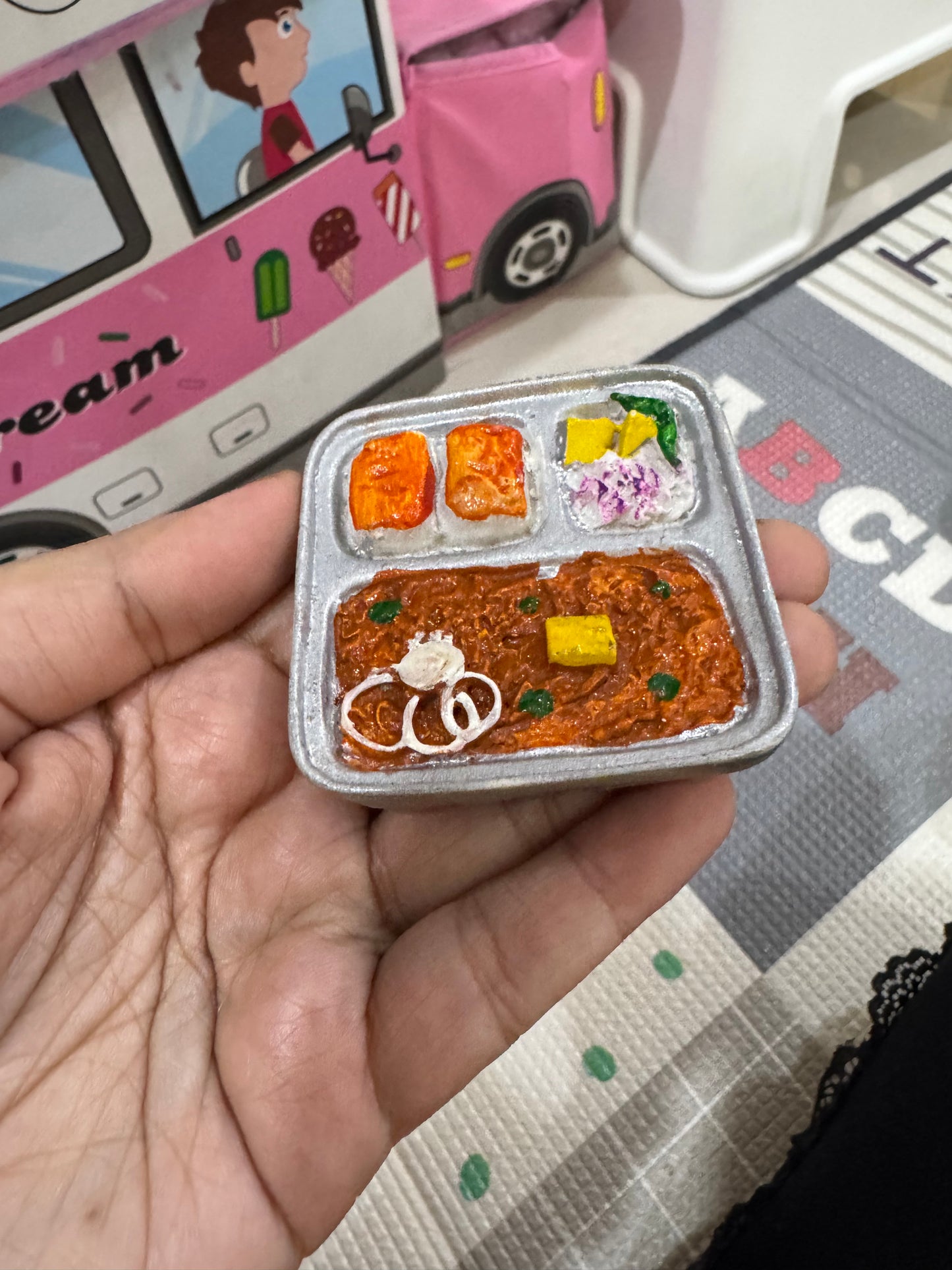 Pav Bhaji Miniature Fridge Magnet