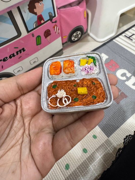 Pav Bhaji Miniature Fridge Magnet