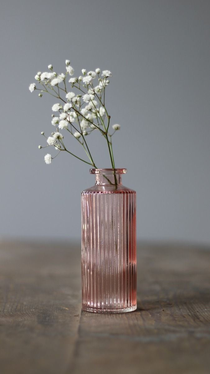 Mini Vase with Dried Baby’s Breath Flowers