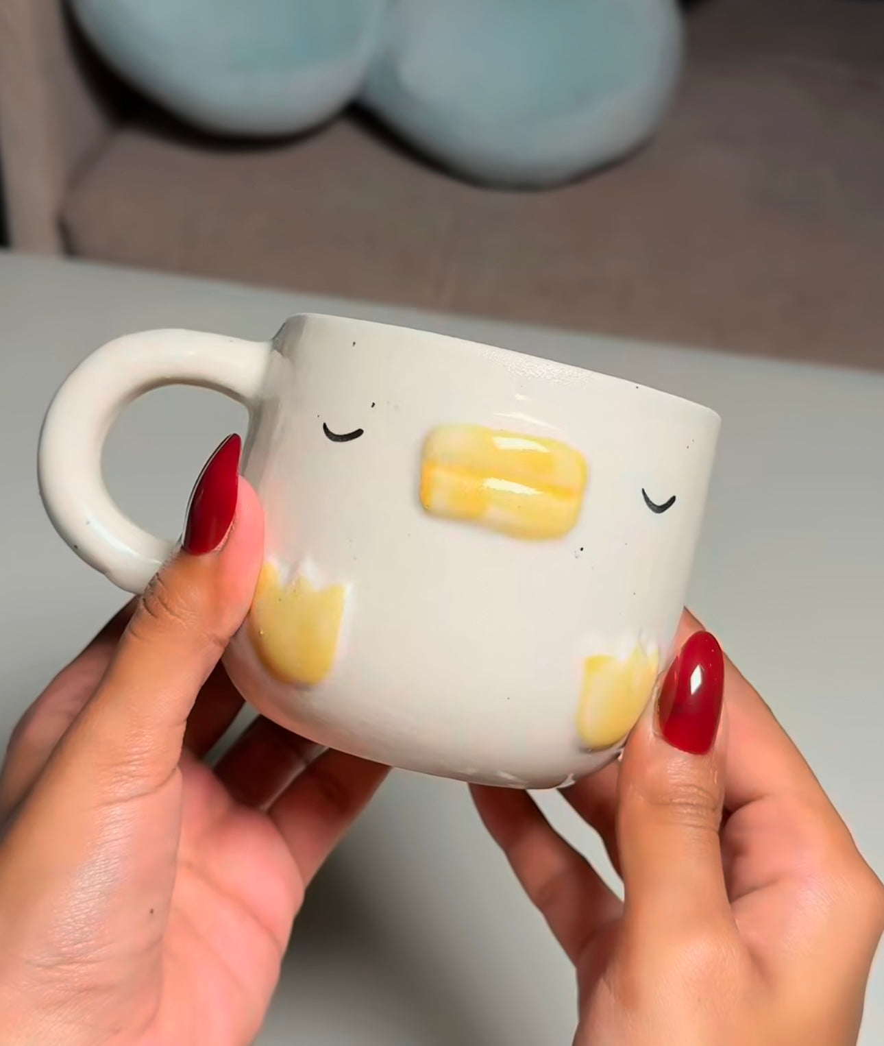 Adorable Sleeping Duck Cup