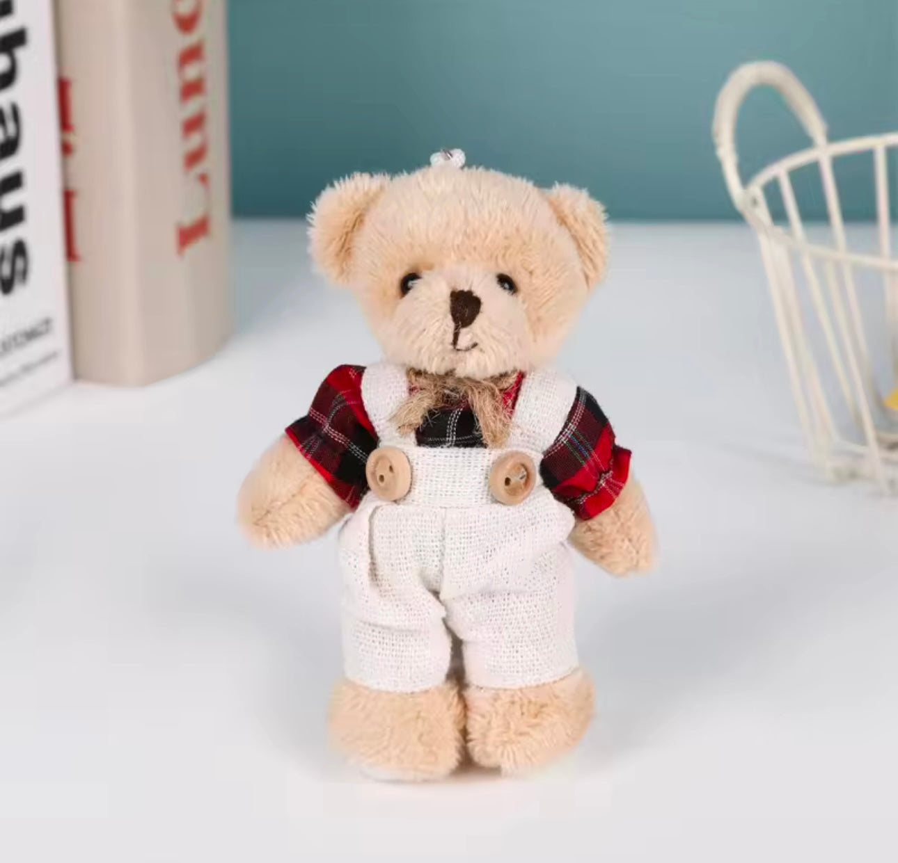 Exclusive Teddy Bears with Cute Outfits Keychains