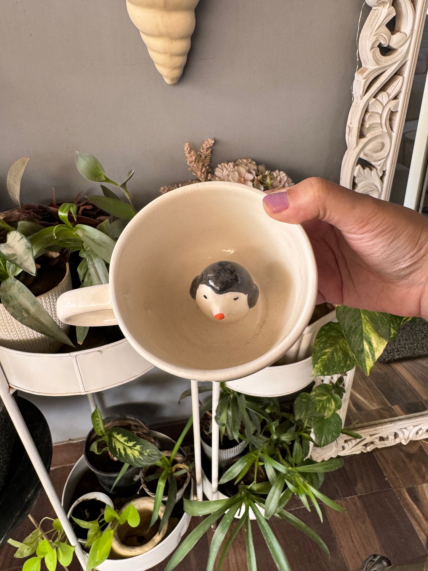 Exclusive Pinteresty Penguin Inside Mug