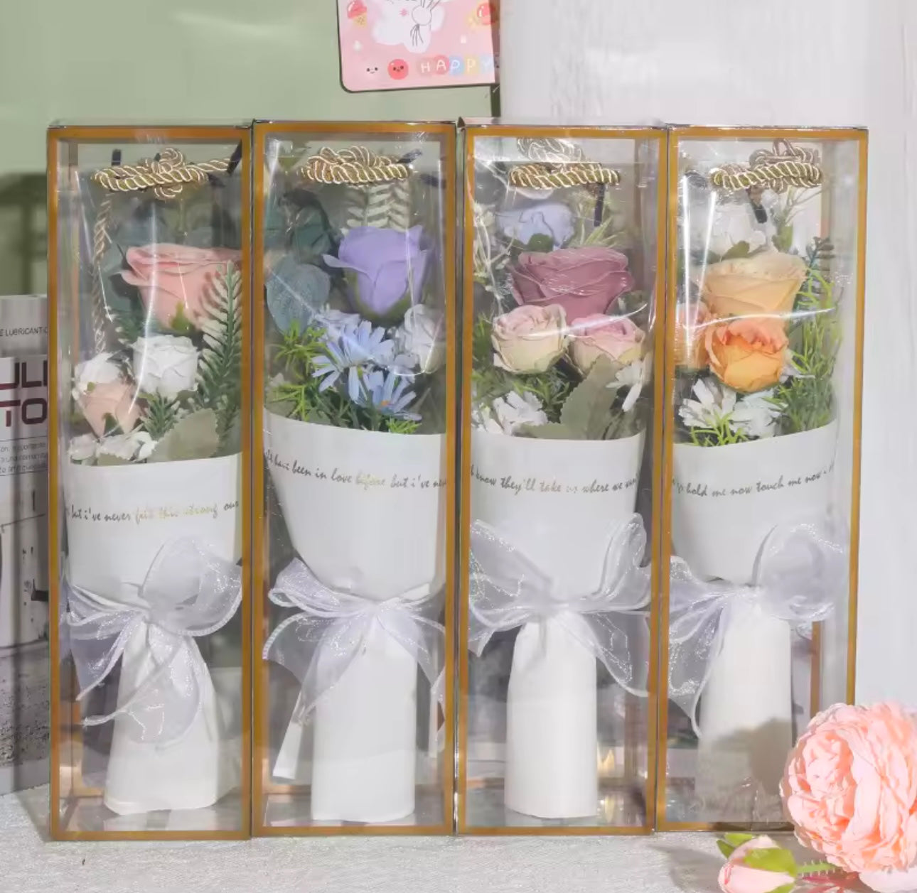 Flowers Bouquet Gift Box