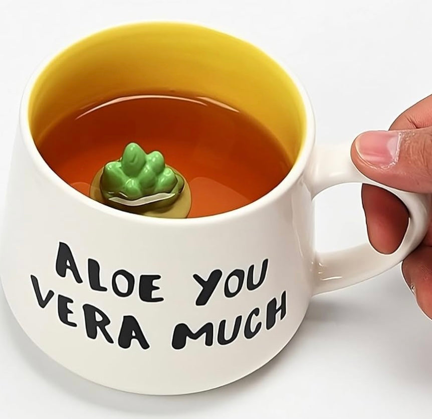 Pinterest Inspired Aloe Vera Inside Mug