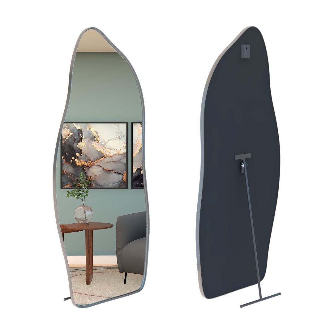 Aesthetic Blob Mirror with Sleek Frame - Only deliverable in Delhi/NCR