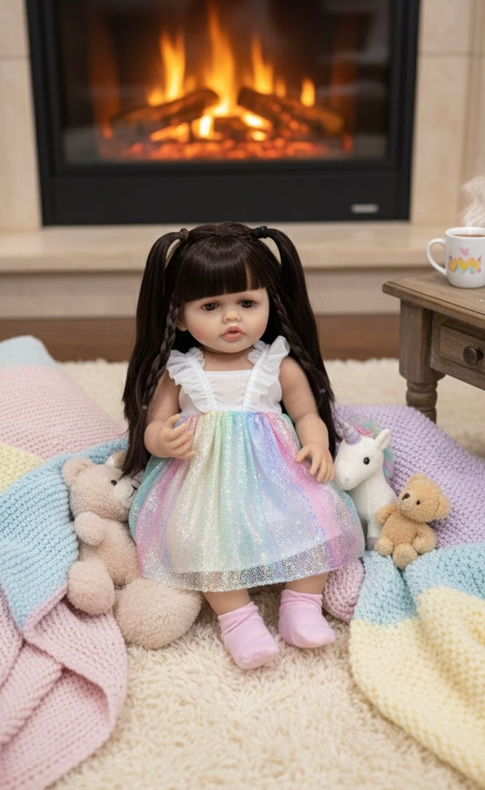 Sparkling Party Dress for Reborn Dolls