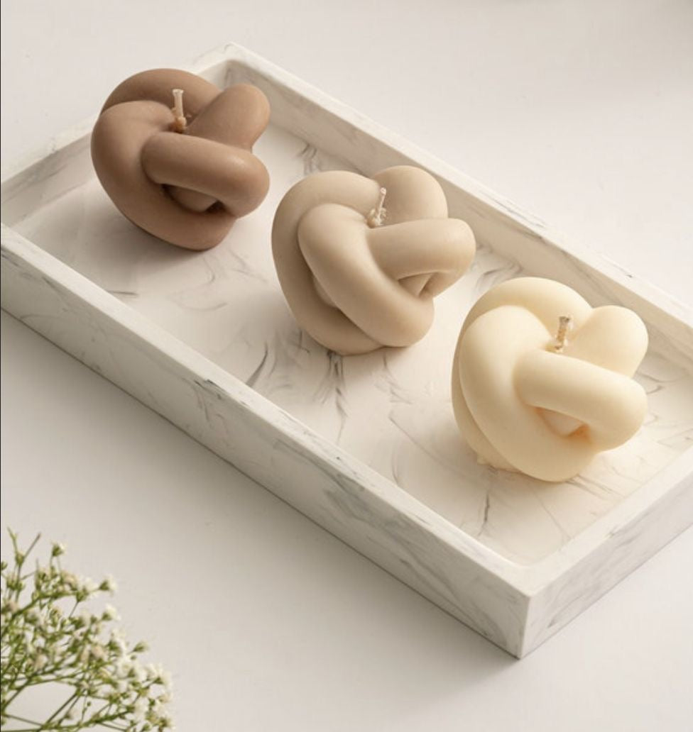 Decorative Knot Candles