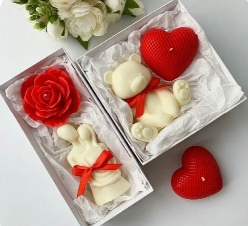 Valentine’s Day Special Candles Gift Box