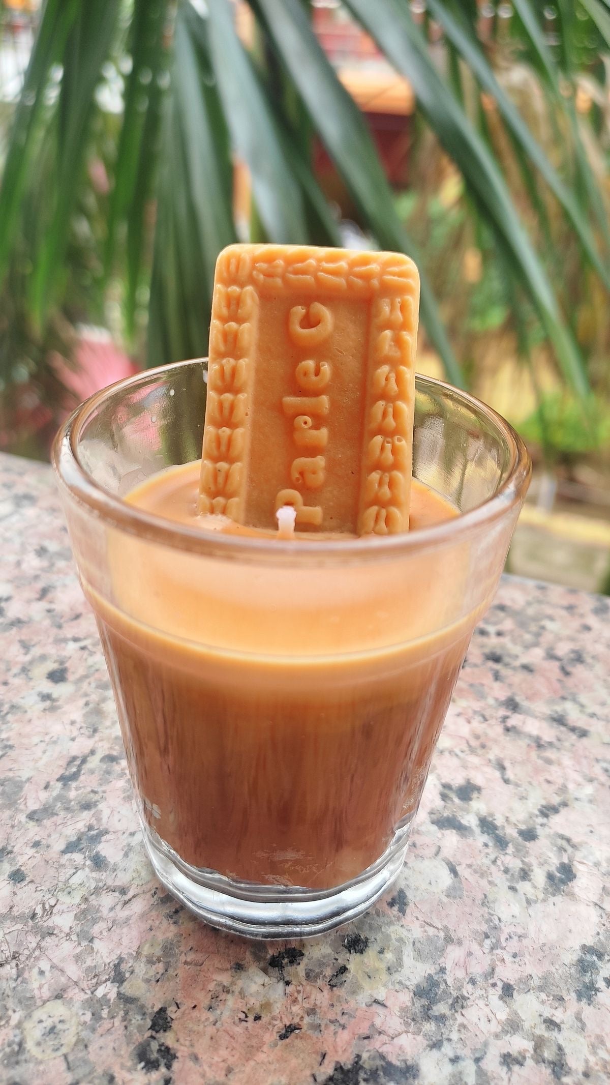 Chai & Biscuit Candle / Parle-G Biscuit Candles