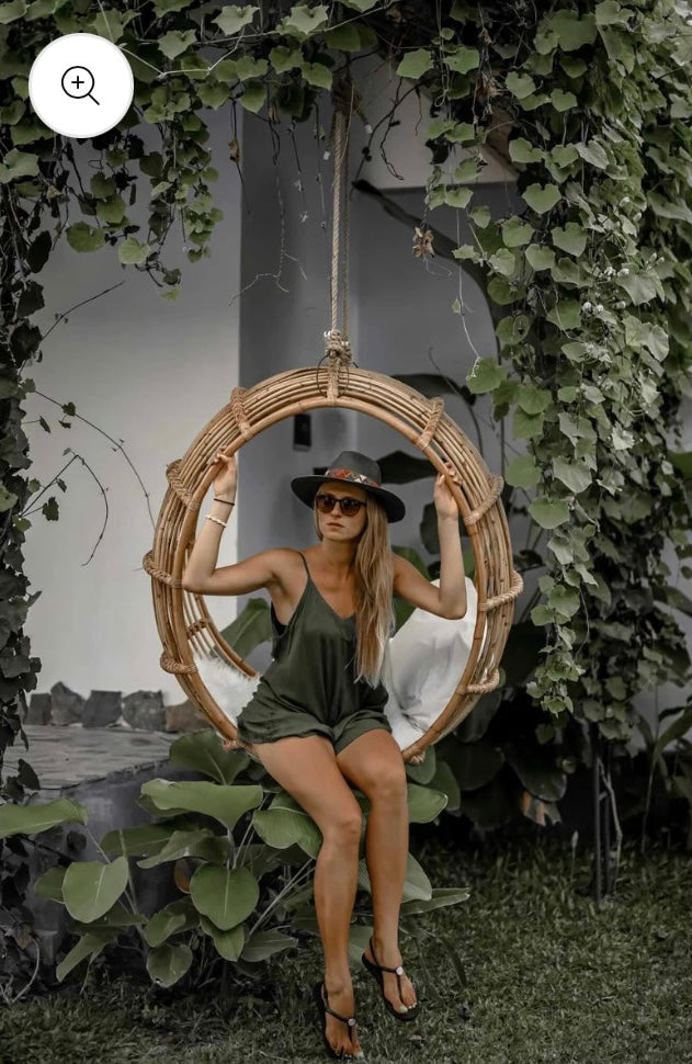 Cane Swing Chairs for Outdoor