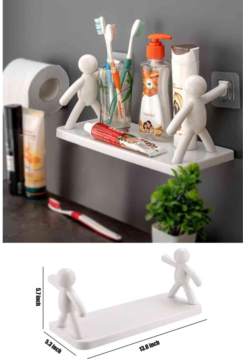 Self Adhesive Wall Mounted Multipurpose Wall Shelf