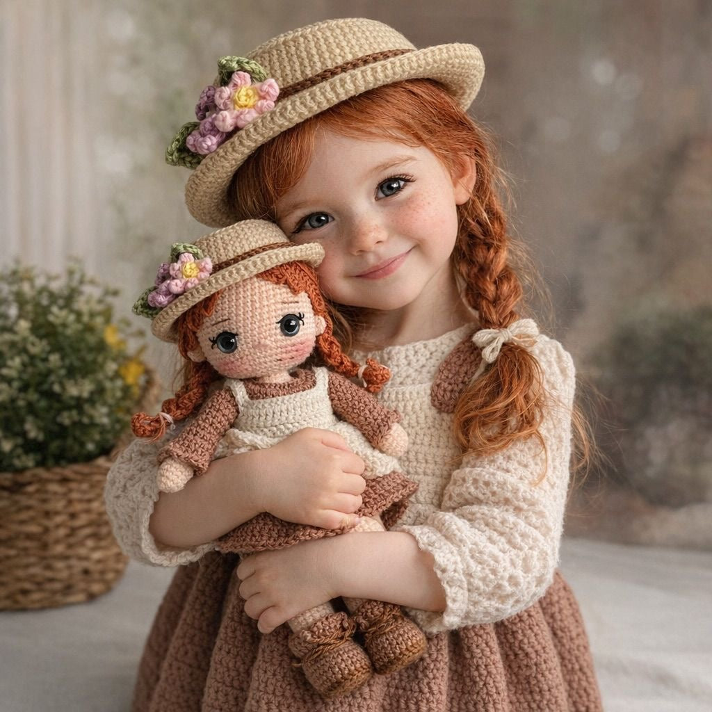 Cute Handmade Crochet Doll