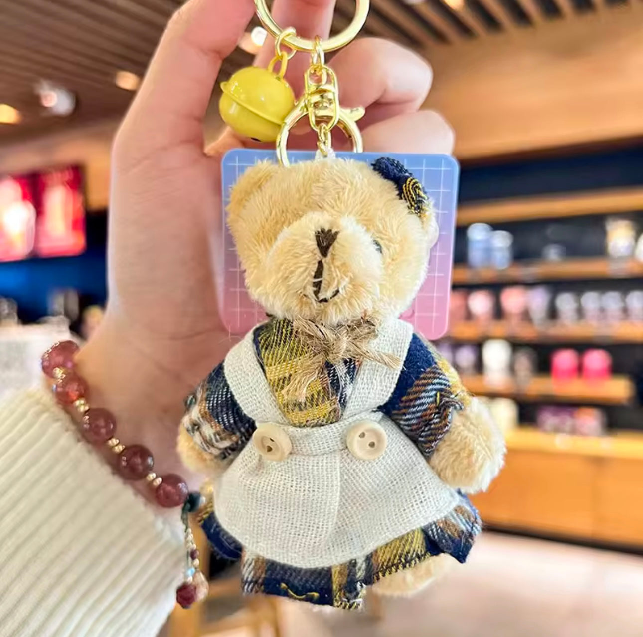 Exclusive Teddy Bears with Cute Outfits Keychains