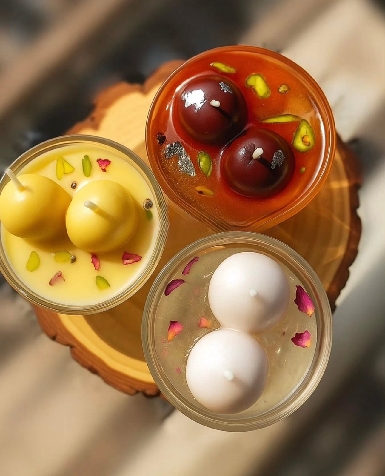 Gulab Jamun Candles for Diwali