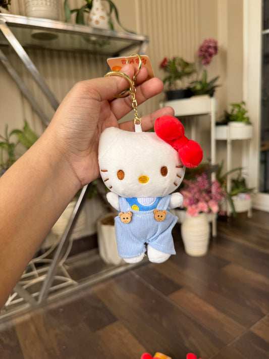 Cute “Hello Kitty” Plushy Keychain /Bag Charm
