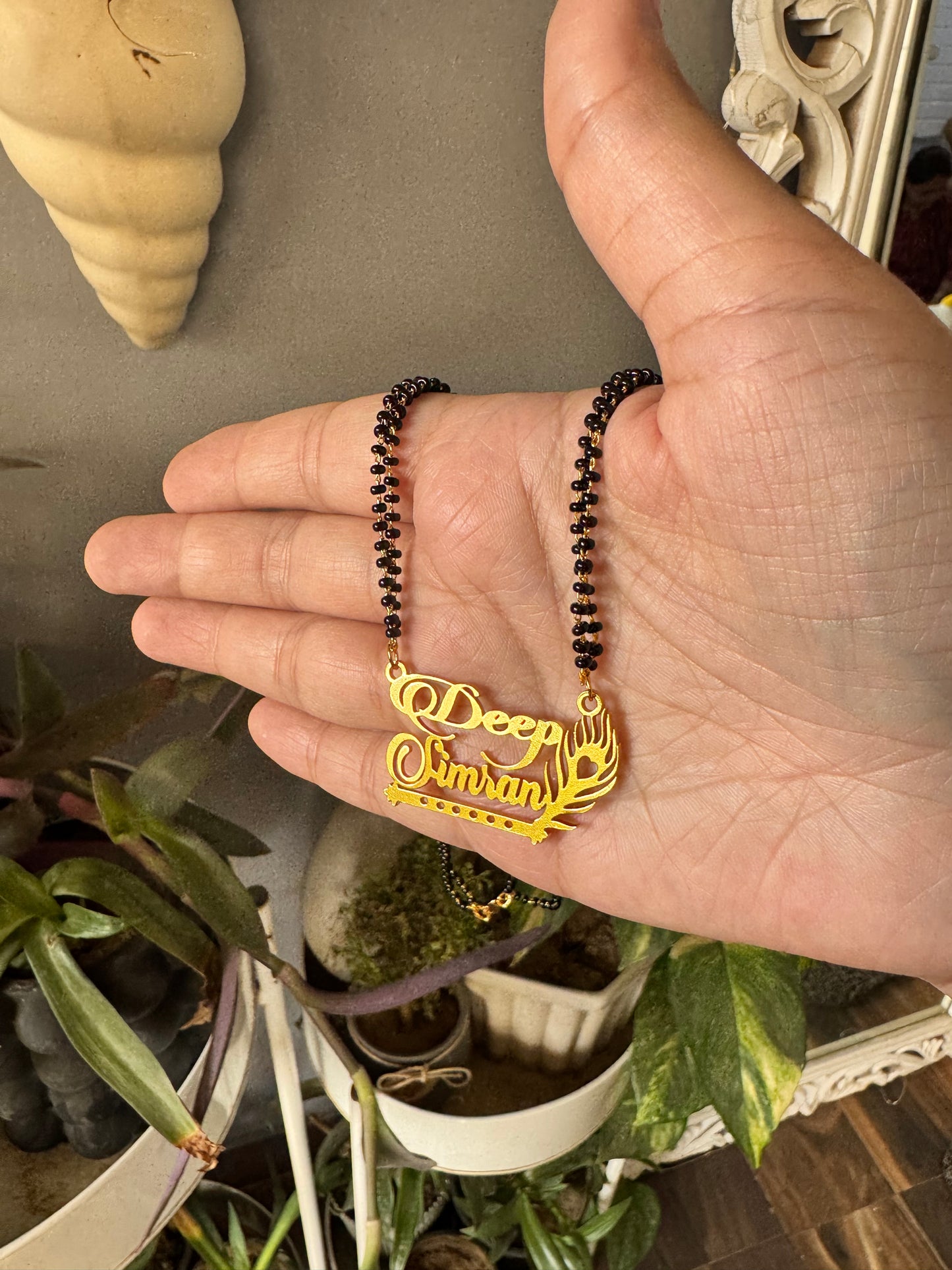 Couple Name / Double Name Personalised Mangalsutra