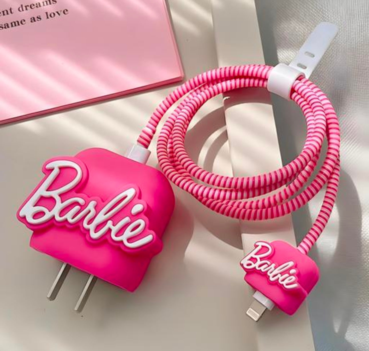 Exclusive Barbie Design Charger Cover for iPhones (18W-20W Charger)