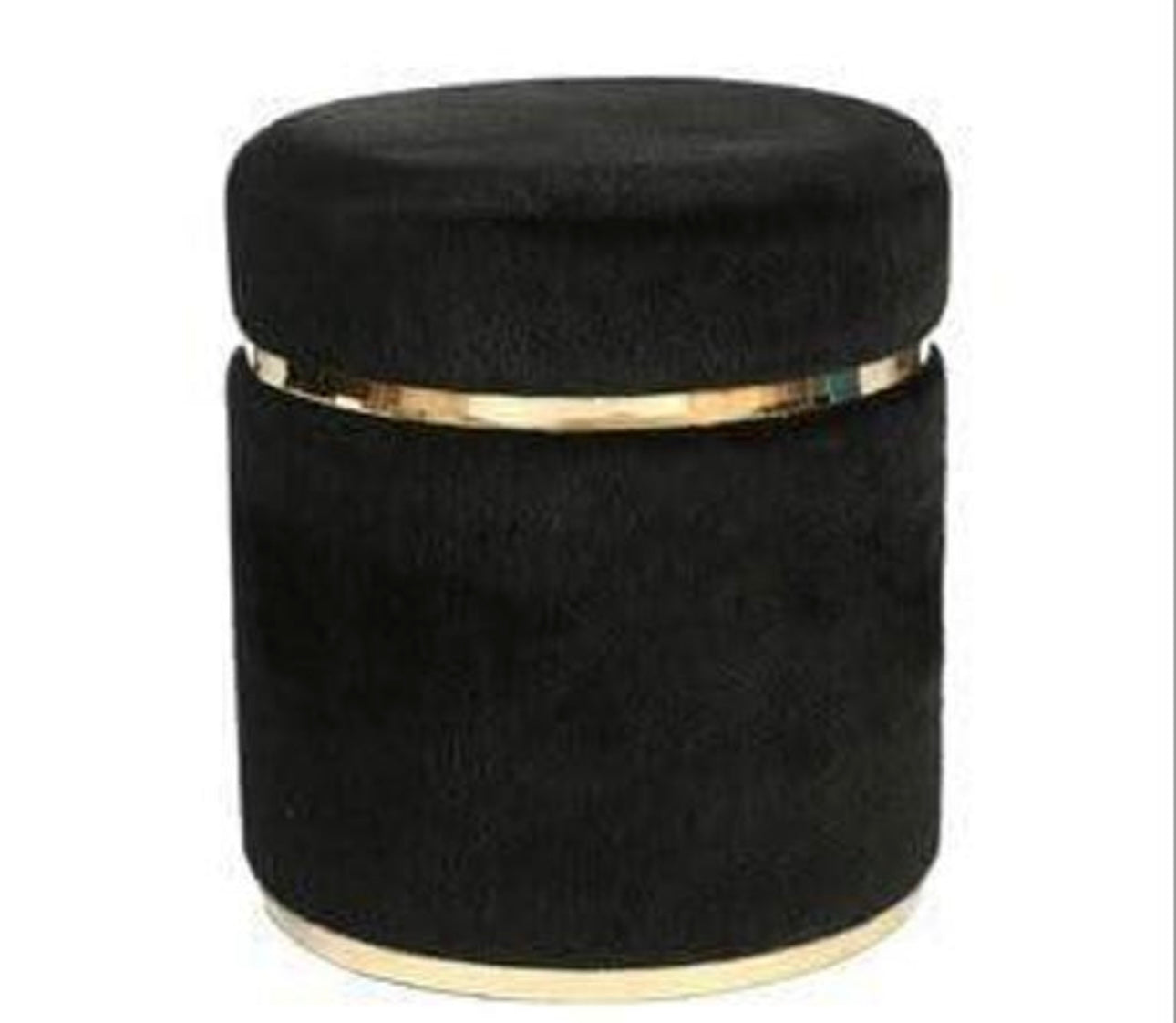 Luxurious Velvet Ottoman Pouffee