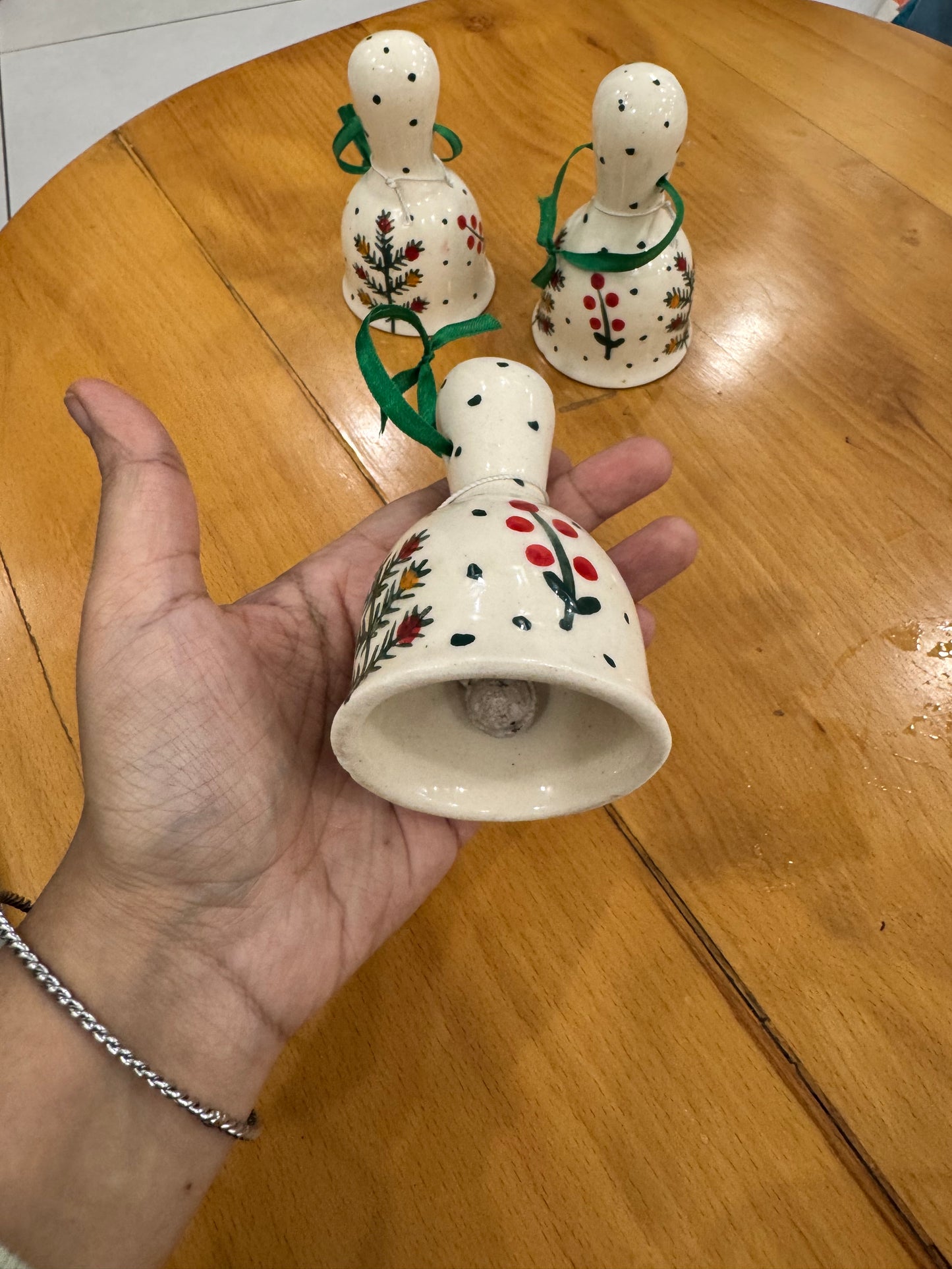 Decorative Ceramic Christmas Bells