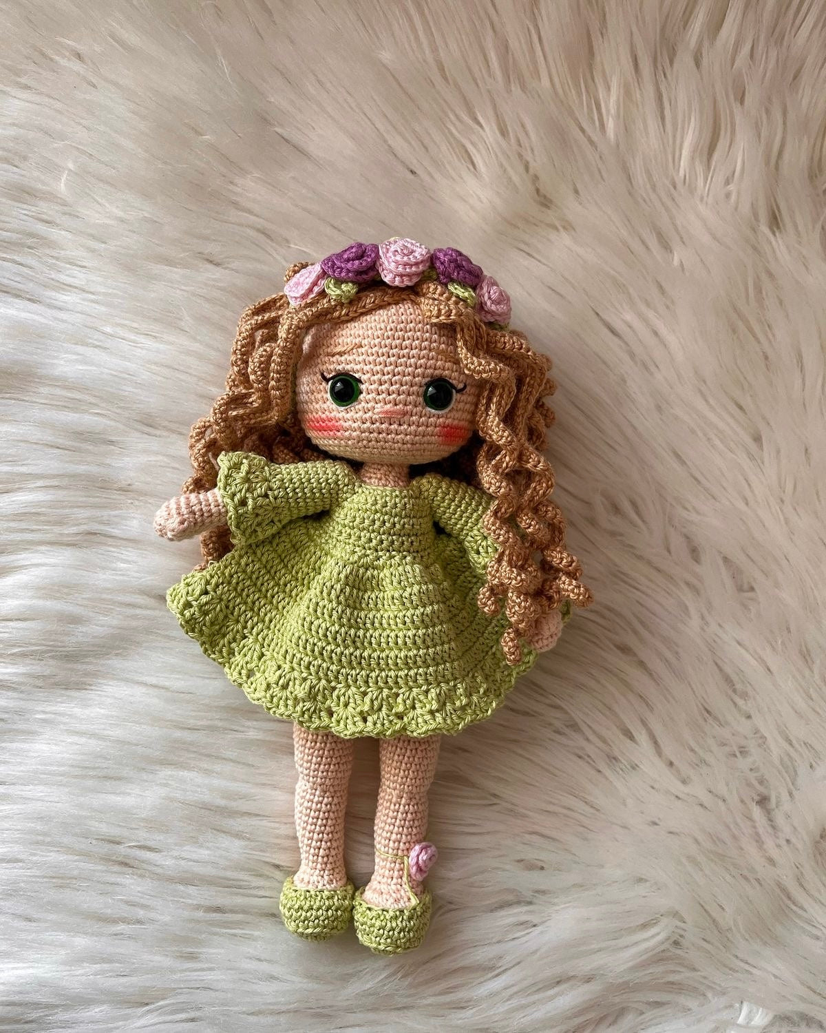 Cute Handmade Crochet Doll