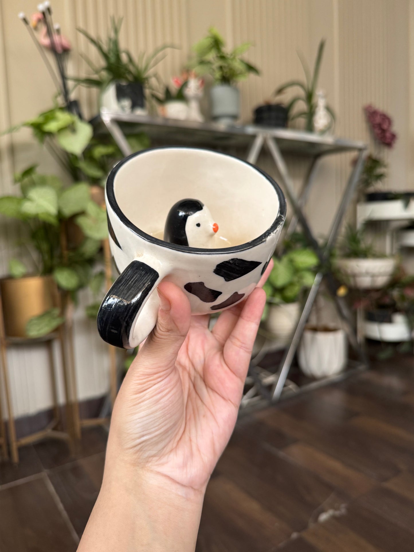 Exclusive Pinteresty Penguin Inside Mug