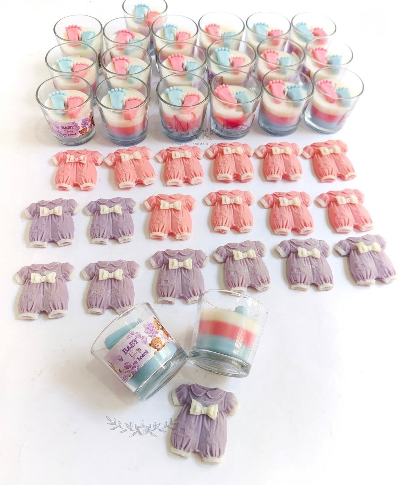 Cute Newborn Baby Shaped Candles for Baby showers/Birthdays