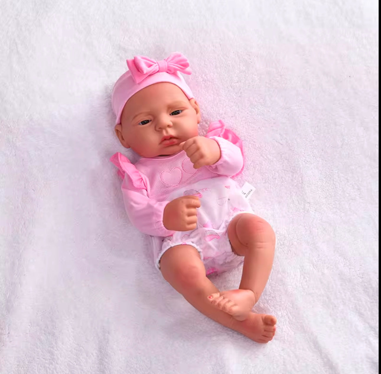 Realistic Newborn Baby Reborn Silicone Doll