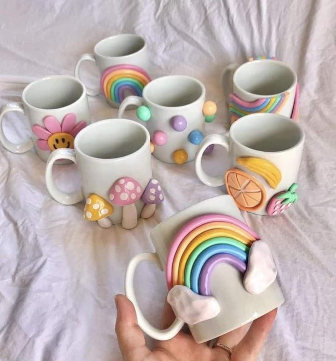 Quirky Rainbow Mug