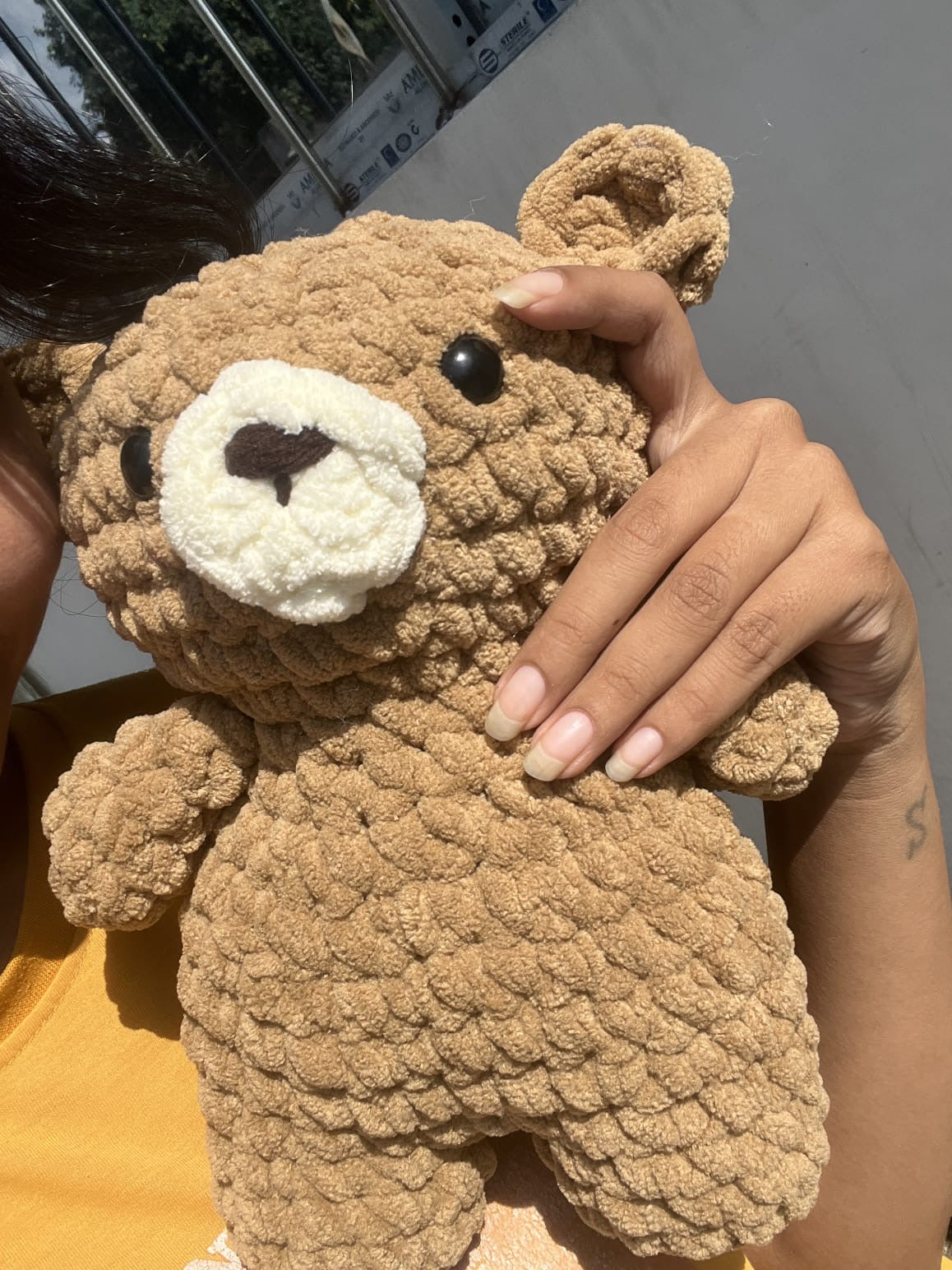 Handmade Cute Crochet Teddy Bear