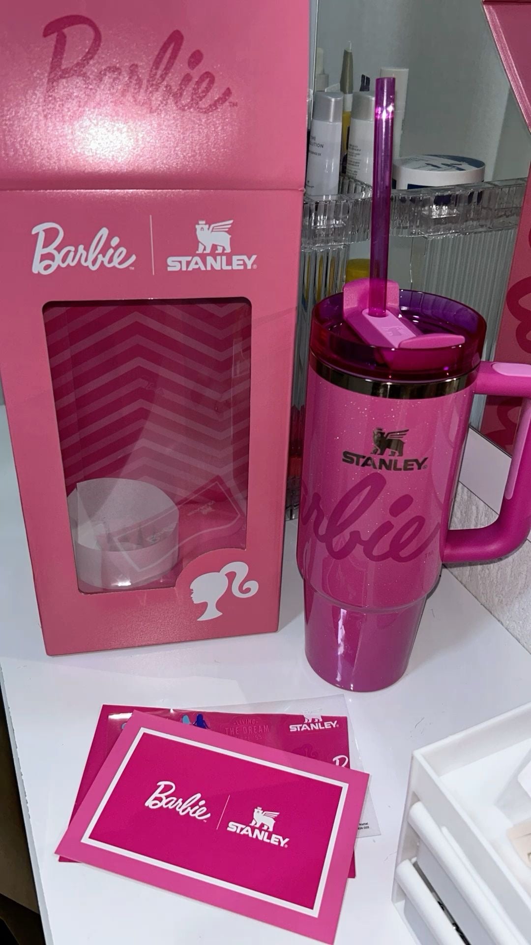 Original Stanley x Barbie Icon 40 oz Quencher Limited Edition