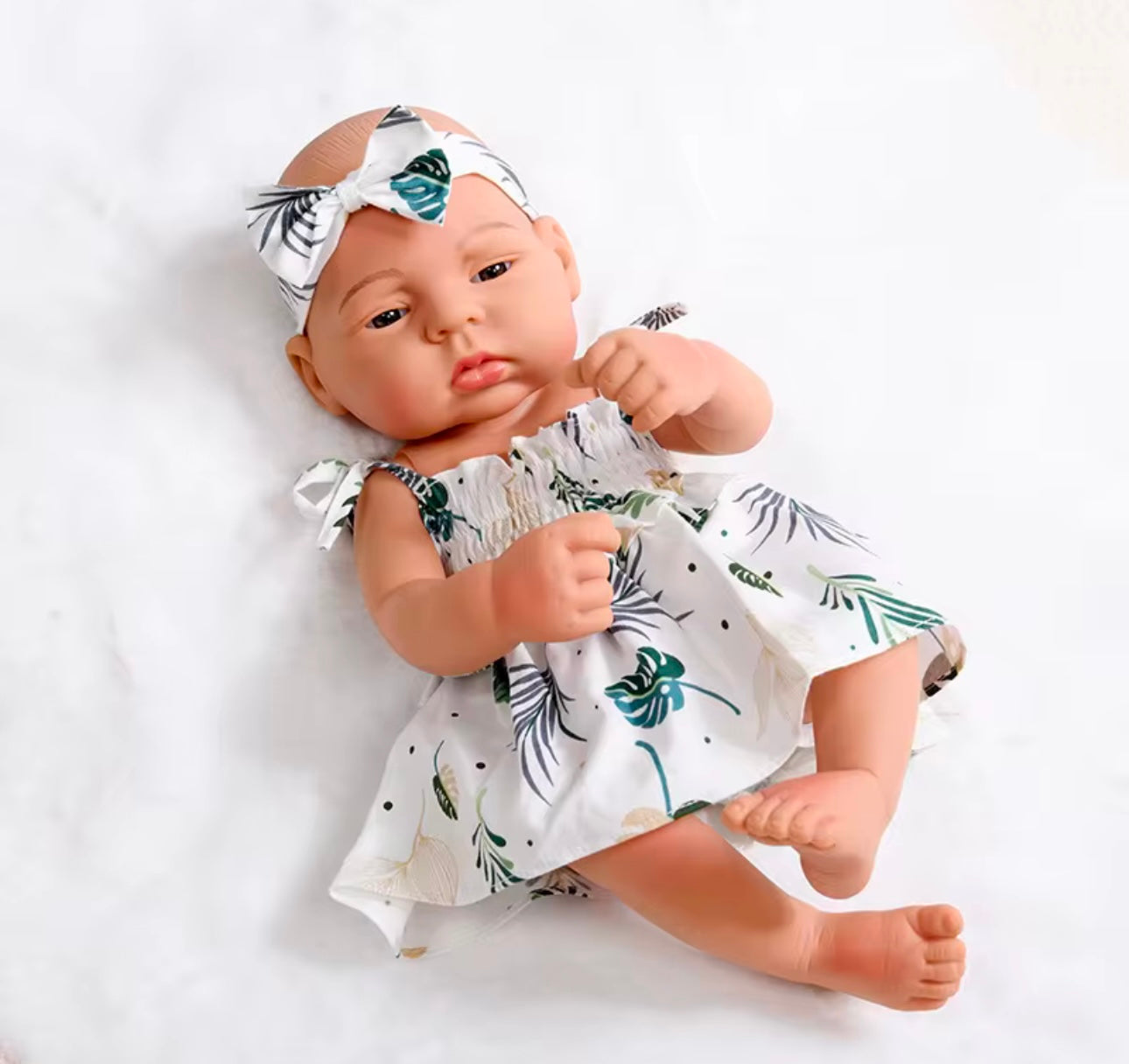 Realistic Newborn Baby Reborn Silicone Doll