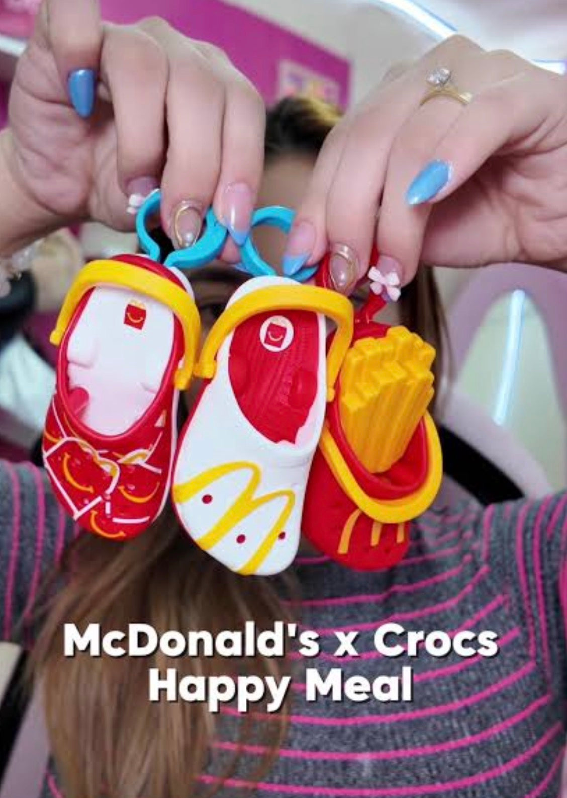 Exclusive Crocs x McDonald’s Happy Meal Keychain (Assorted Colors)
