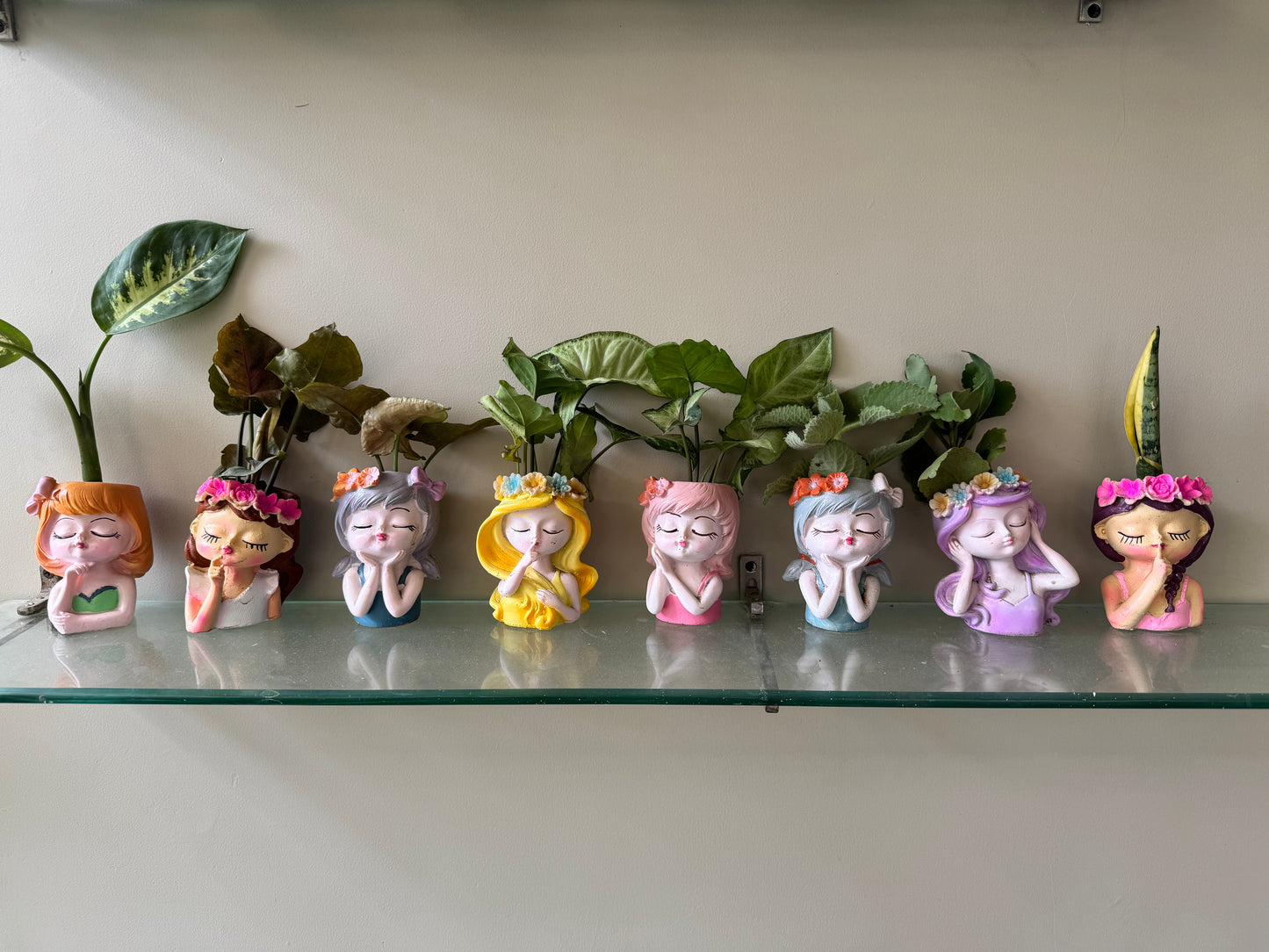 Cute Fairies Planter - Set of 2