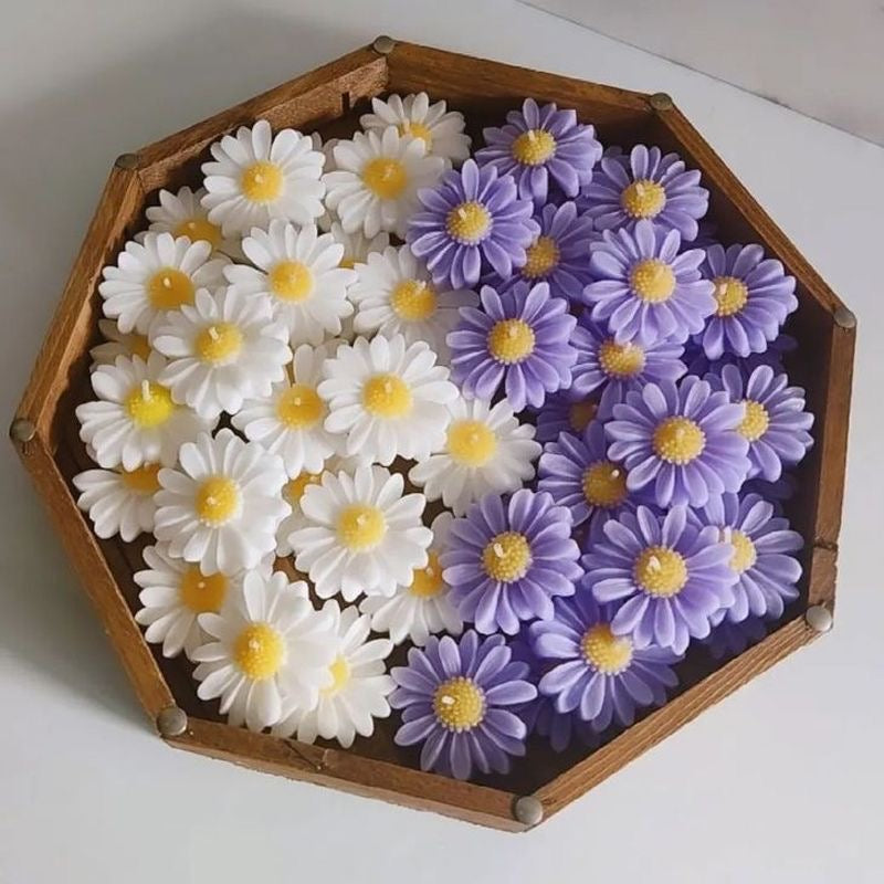 Cute Daisy Candle