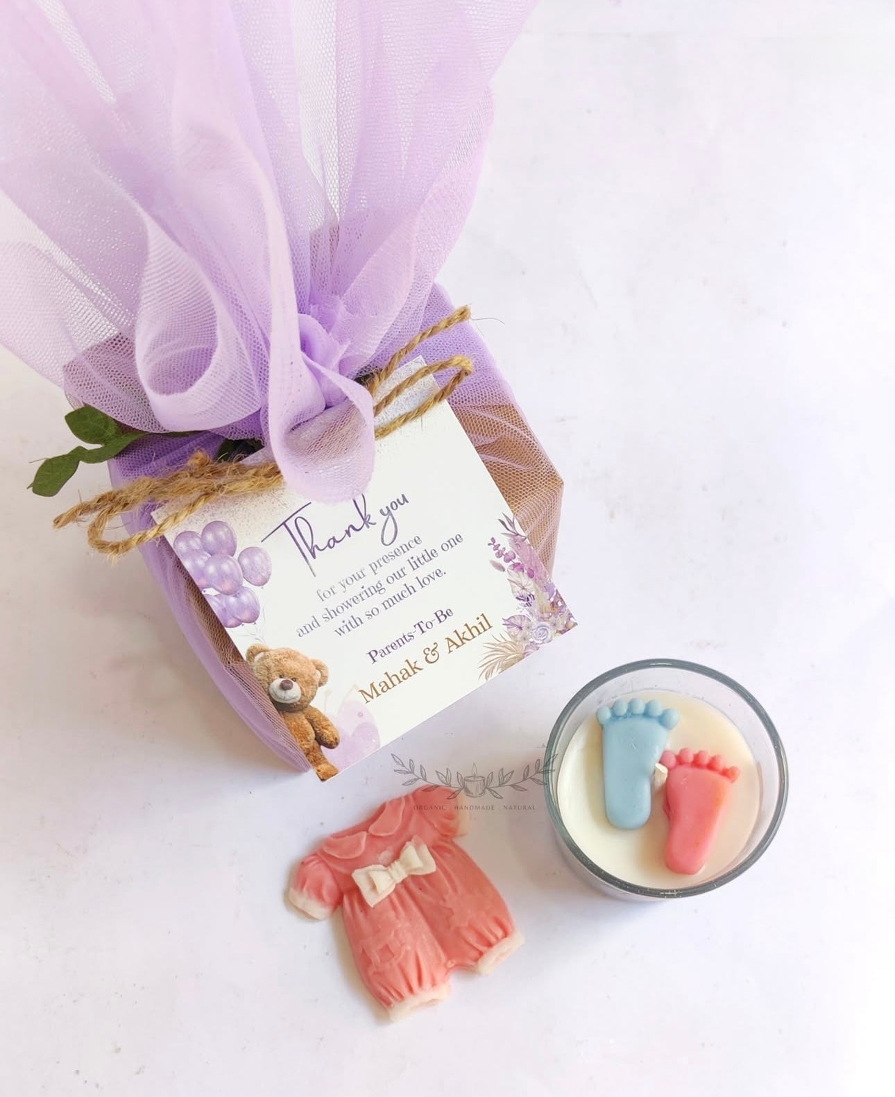 Cute Newborn Baby Shaped Candles for Baby showers/Birthdays