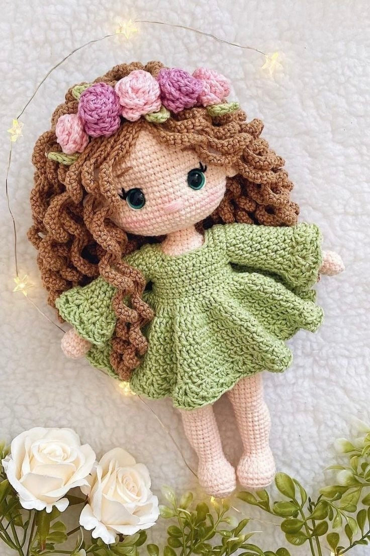 Cute Handmade Crochet Doll