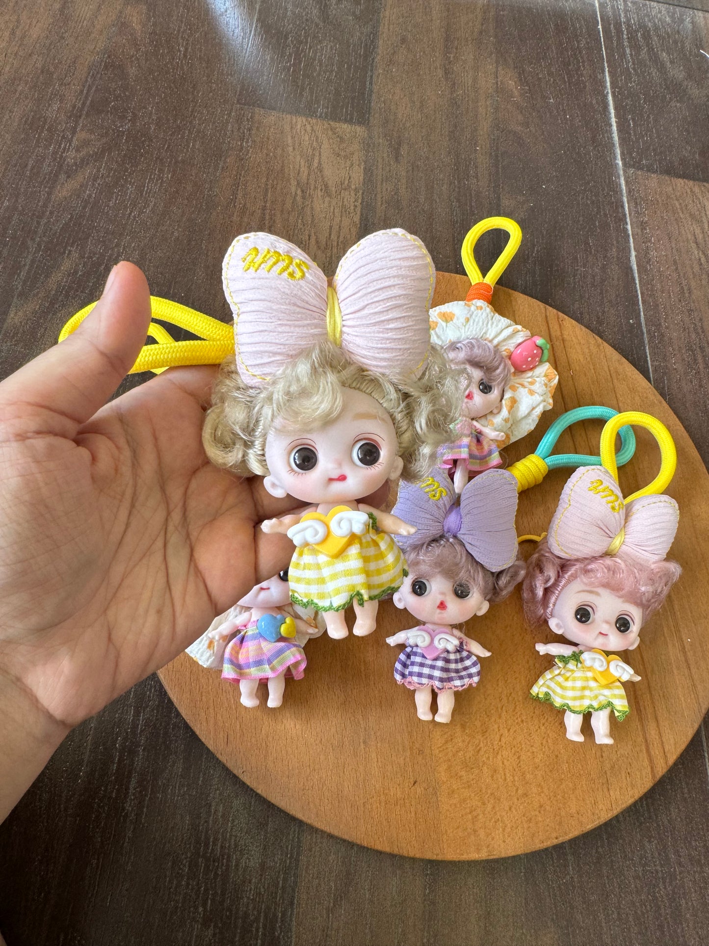 Premium Cute Girl Keychain / Bag Charm