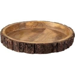 Tree Trunk Serving Platter