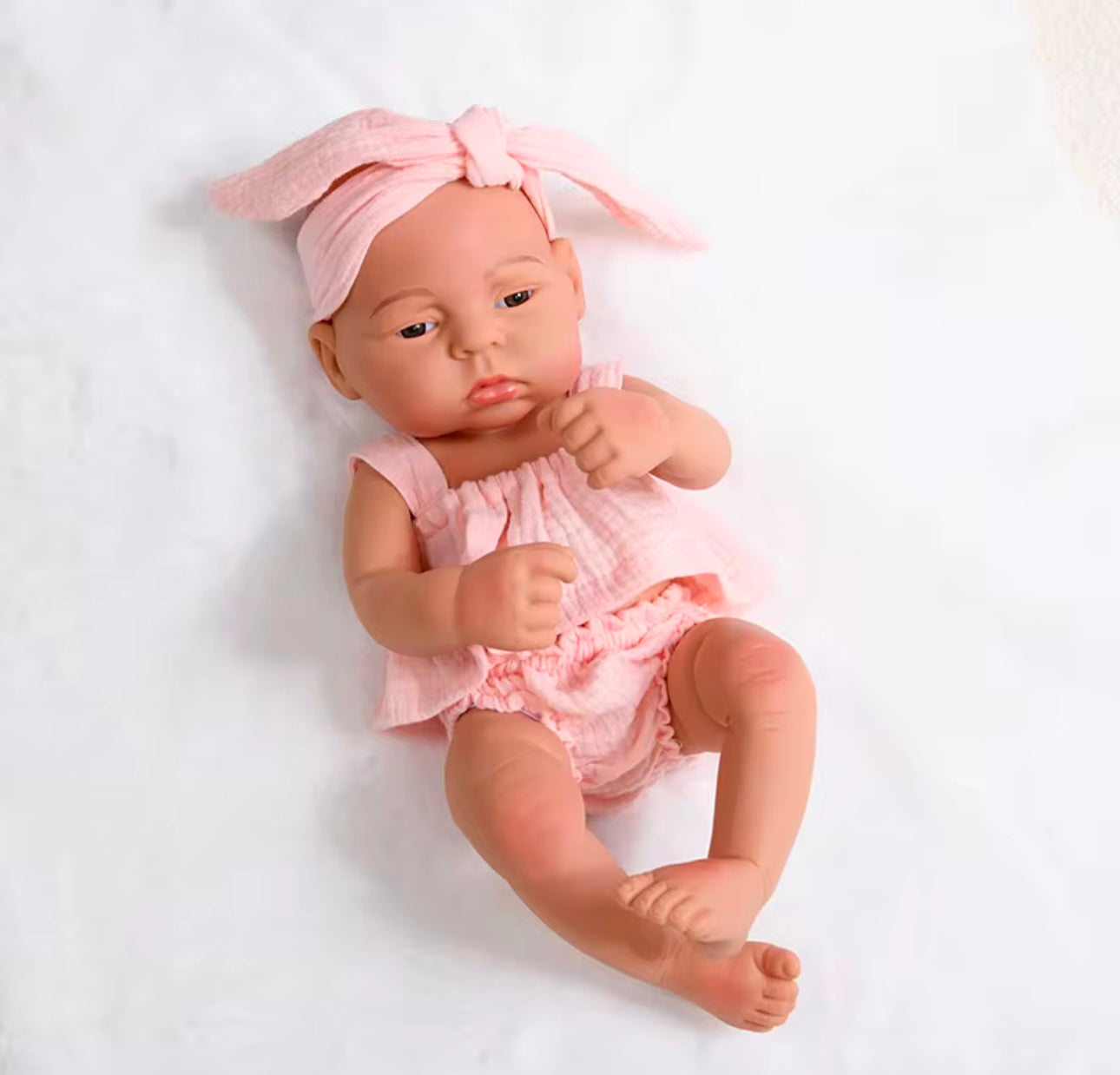 Realistic Newborn Baby Reborn Silicone Doll